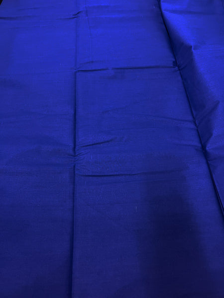 Blauwe Stof egaal - Blauwe effen kleur - 100% katoen (Belangrijk: aub tekst lezen)