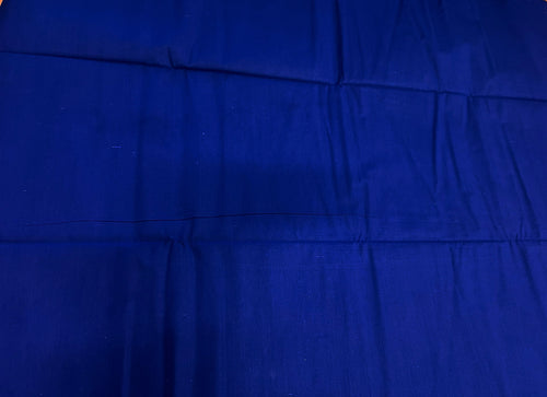 Blauwe Stof egaal - Blauwe effen kleur - 100% katoen (Belangrijk: aub tekst lezen)