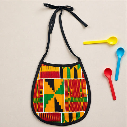 Afrikaanse print slabbetje - Kente (Unisex)