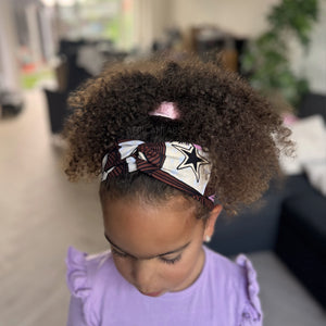 African print Headband - Kids - Hair Accessories - Brown