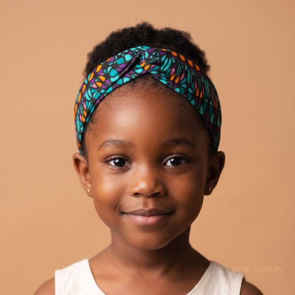 Bandeau imprimé africain - Enfants - Accessoires pour cheveux - Multicouleur Ocean Eye