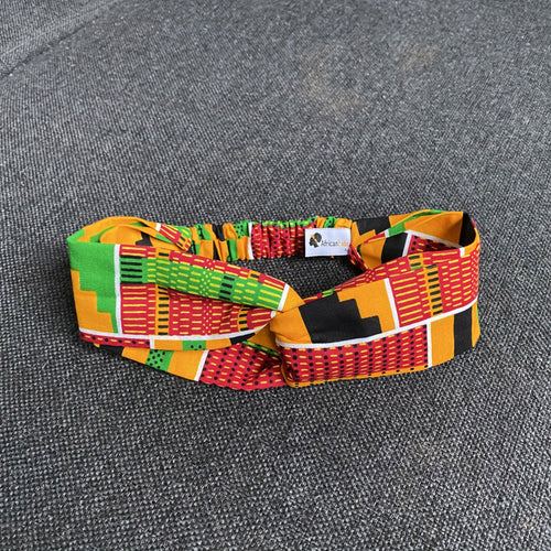 Haarband / Hoofdband in Afrikaanse print - Volwassenen - Kente