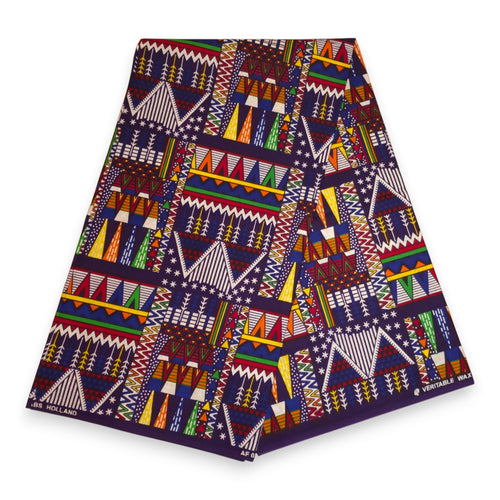 Afrikaanse hoofddoek Multicolor Earth Heritage - headwrap