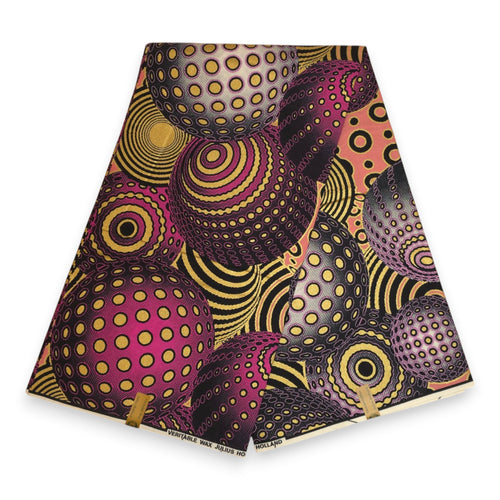 Bandeau imprimé africain - Enfants - Accessoires pour cheveux - Rose Or Cosmic Orb