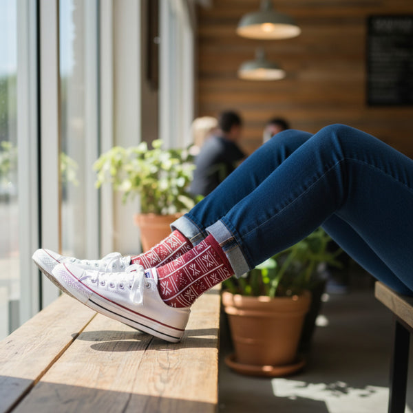 Chaussettes africaines / chaussettes afro - Lot de 3 paires ENẸIRRỌVBUGIE