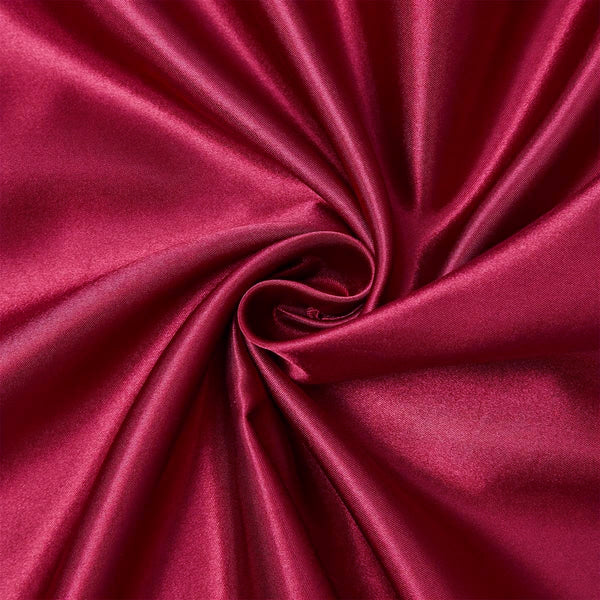 2 PIECES - Satin pillow case Red 60 x 70 cm pillow size - Silky satin pillowcase / cushion cover