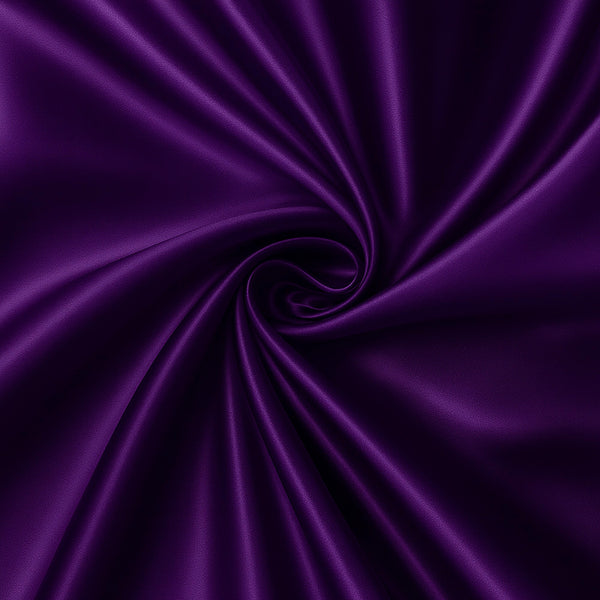 Satijnen kussensloop Paars 60 x 70 cm hoofdkussen formaat - Satin pillow case / Zijdezachte kussensloop van satijn