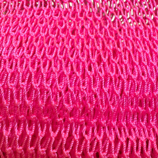 African net sponge / African exfoliating net / Sapo sponge - Pink