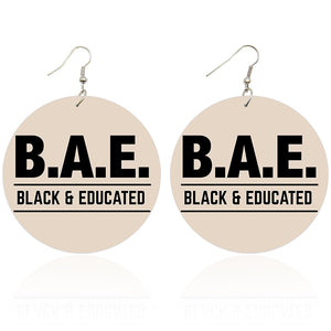 Black and Educated | African inspired earrings