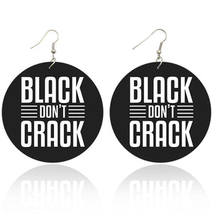 Black don't Crack | Boucles d'oreilles africaines
