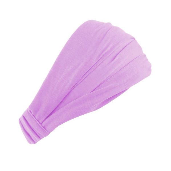 Bandeau violet - Tissu extensible - Yoga / Sports / Décontracté - Unisex Adultes