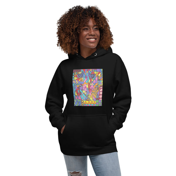 Hoodie - Unisex - SUPPORT A CHARITY - Art from South Africa SA01 (Hoodie in multiple colors)